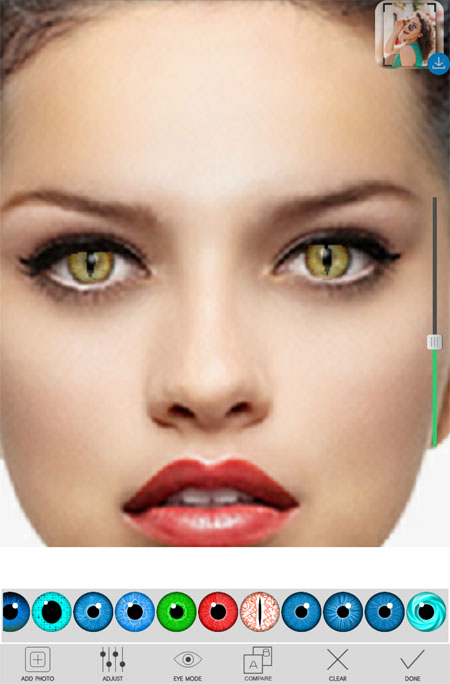 Android: Eye Color Changer 7.