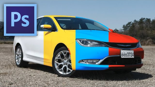 Hogyan változtasd meg egy autó színét Photoshopban