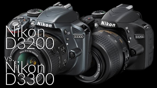 Nikon D3200 vs. D3300 fényképezőgép különbségek
