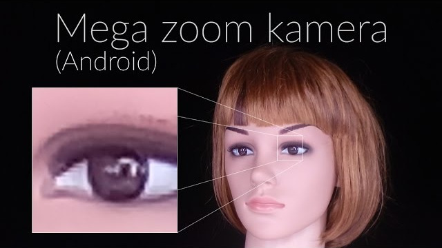 Mega zoom kamera (Android) szoftver bemutató (teszt)