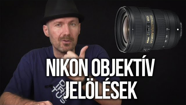 Nikon objektívek jelölései