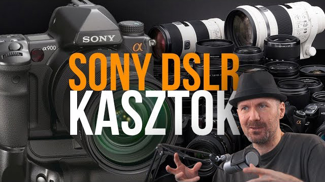 Sony kasztok- DSLR típusszámok és kategóriák