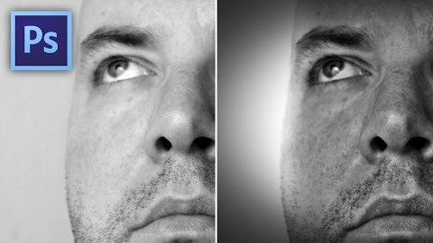Hogyan készül a drámai fekete-fehér portré Photoshopban