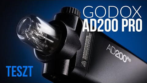 Godox AD200Pro vaku teszt