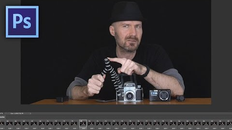 Mozgó GIF készítése videóból Photoshopban